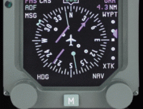 EHSI 4000 Electronic Standby Instrument by L3 Avionics Systems