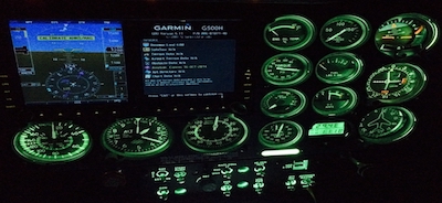 aircraft instrument lighting